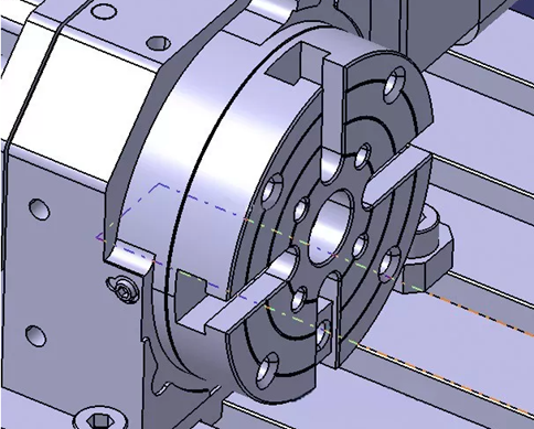 如何使用三坐標(biāo)測(cè)量?jī)x測(cè)量雕刻機(jī)上的轉(zhuǎn)軸？(圖4)