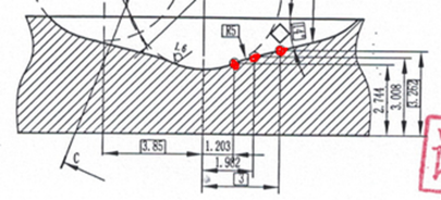 如何測(cè)量汽車剎車零部件異形槽中的三維曲線輪廓？