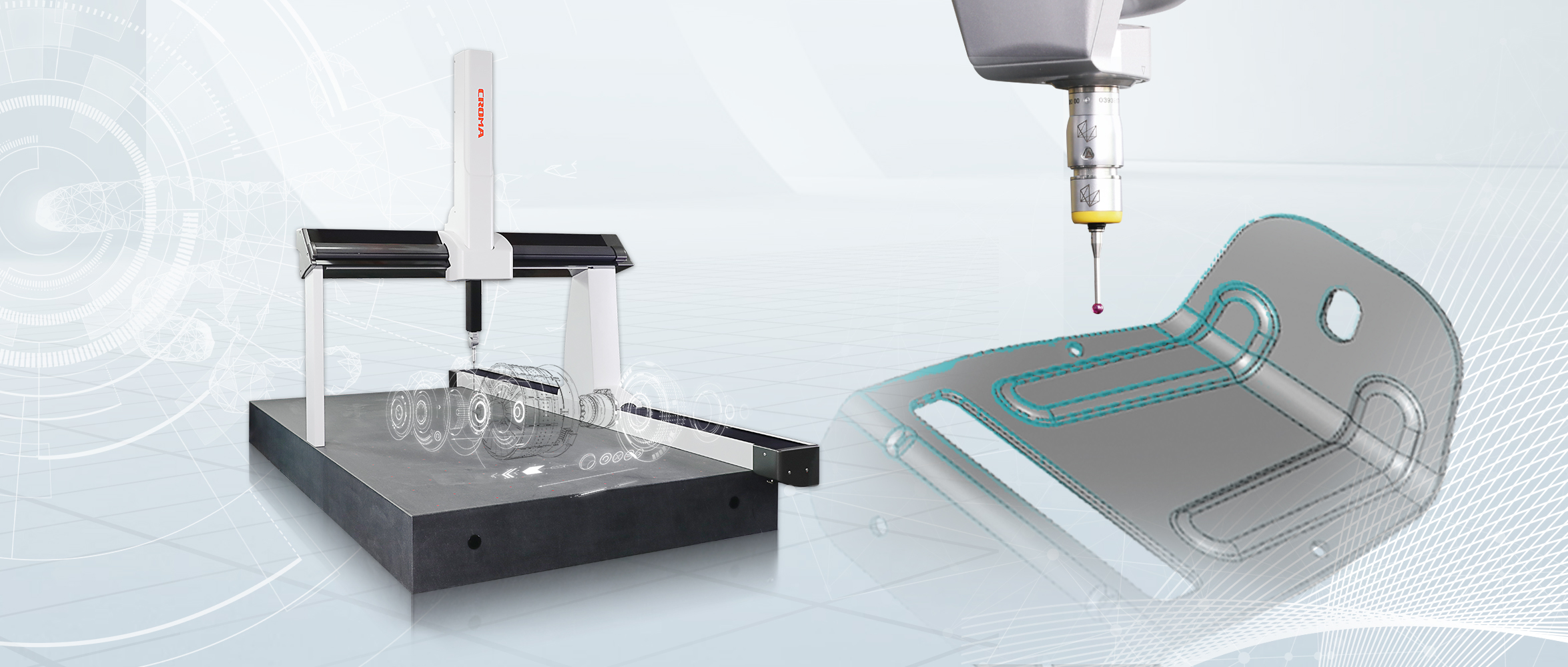 思瑞三坐標(biāo)如何實(shí)現(xiàn)汽車沖壓件圓槽位置度測(cè)量？