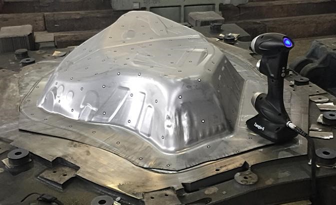 三維激光掃描方案讓汽車鈑金件檢測更快捷、更精準